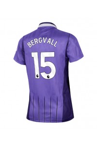 Tottenham Hotspur Lucas Bergvall #15 Fotballdrakt Tredje Klær Dame 2026-27 Korte ermer